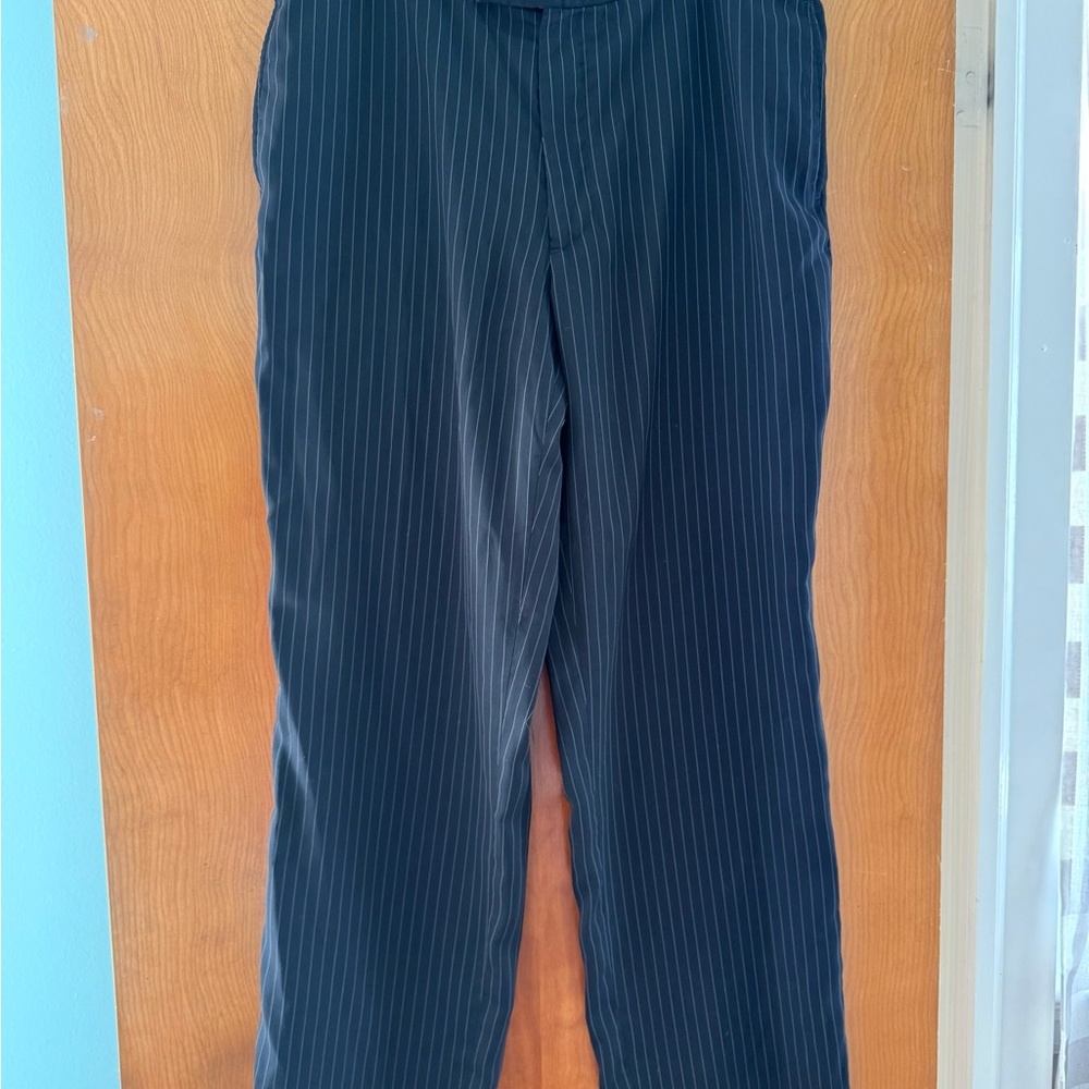 Perry Ellis  Striped Black Pants. Perry Ellis. 36 / 32
